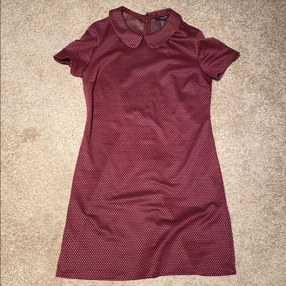 Forever 21 wine dress